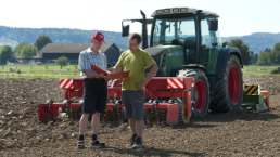 Feldtechnik, Traktor, Menschen